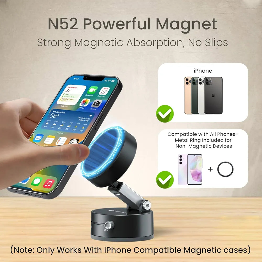 360° Magnetic Suction Phone Holder