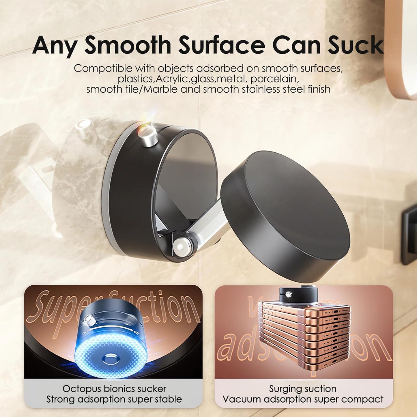 360° Magnetic Suction Phone Holder
